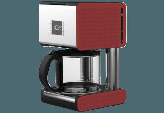 KOENIC KCM 500 Kaffeemaschine Bordeaux (Glas)