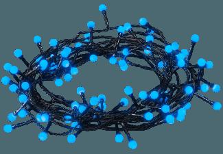 KONSTSMIDE 3691-407 LED Lichterkette,  Schwarz,  Blau