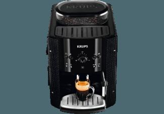 KRUPS EA 8108 Espresso-Kaffee-Vollautomat (Metall-Kegelmahlwerk, 1.6 Liter, Schwarz)