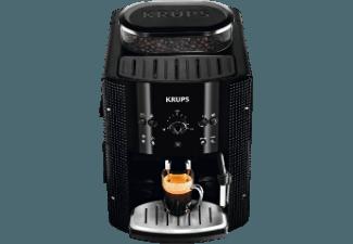 KRUPS EA 8108 Espresso-Kaffee-Vollautomat (Metall-Kegelmahlwerk, 1.6 Liter, Schwarz)