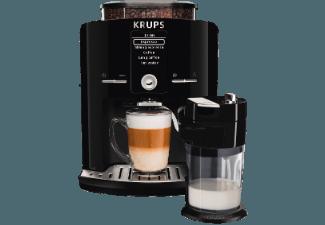 KRUPS EA8298 One-Touch-Cappuccino Vollautomat (Kegelmahlwerk, 1.7 Liter, Schwarz/Edelstahl)