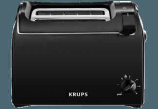 KRUPS KH 1518  ProAroma Toaster Schwarz (700 Watt, Schlitze: 2)