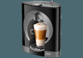 KRUPS KP1108 Nescafe Dolce Gusto Oblo, Welcomepack Kapselmaschine Schwarz