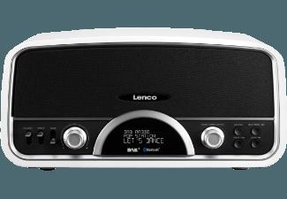 LENCO DR-05  (PLL Tuner, FM, DAB, DAB , Weiß/Schwarz), LENCO, DR-05, , PLL, Tuner, FM, DAB, DAB, Weiß/Schwarz,