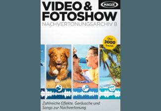 MAGIX Video & Fotoshow Nachvertonungsarchiv 8, MAGIX, Video, &, Fotoshow, Nachvertonungsarchiv, 8