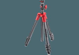 MANFROTTO MKCOMPACTLT-RD Dreibein Stativ, Rot, (Ausziehbar bis 1310 mm), MANFROTTO, MKCOMPACTLT-RD, Dreibein, Stativ, Rot, Ausziehbar, bis, 1310, mm,