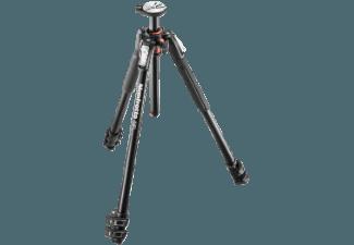 MANFROTTO MT190XPRO3 Dreibein Stativ, Schwarz, (Ausziehbar bis 1600 mm)