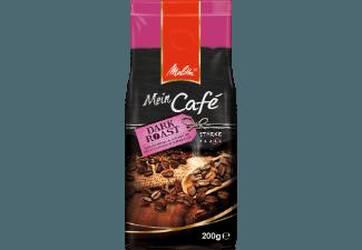 MELITTA 008454 Mein Café Ganze Bohne 200g Dark Roast Kaffeebohne