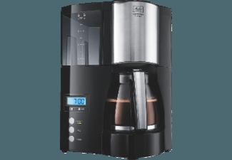 MELITTA 100801 Optima Timer Kaffeemaschine Schwarz (Glaskanne)