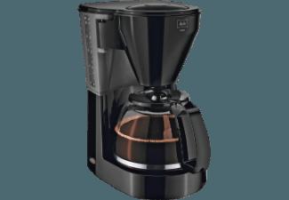 MELITTA 1010-02 Easy Filterkaffeemaschine Schwarz (Glaskanne mit Tassenskalierung am Griff)