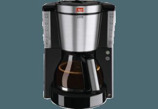 MELITTA 1011-06 Look DeLuxe 209804 Kaffeemaschine Schwarz/Edelstahl (Glaskanne)