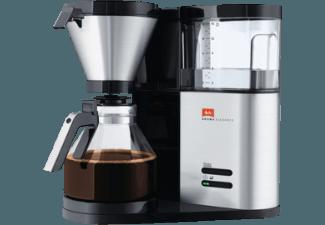 MELITTA 1012-01 BK SST Aroma Elegance 210305 Kaffeemaschine Schwarz/Edelstahl (Glaskanne)