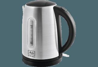 MELITTA 1018-02 Prime Aqua Wasserkocher Edelstahl/Schwarz (2200 Watt, 1.7 Liter)