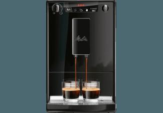 MELITTA E 950-222 Caffeo Solo Kaffeevollautomat (Stahl-Kegelmahlwerk, 1.2 Liter, Schwarz)