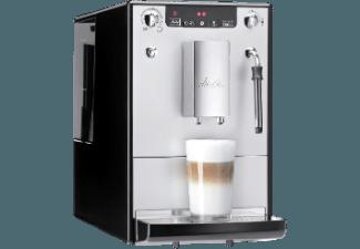 MELITTA E 953-102 Caffeo Solo&Milk Espressomaschine (Edelstahl-Kegelmahlwerk, 1.2 Liter/Jahr, Silber)