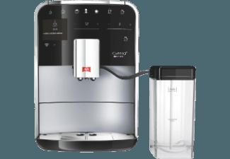 MELITTA F 730-101 Caffeo Barista T Espresso-/Kaffeevollautomat (Stahl-Kegelmahlwerk, 1.8 Liter, Silber)