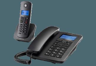 MOTOROLA C 4201 Schnurgebundenes Telefon mit digitalem schnurlosen Mobilteil
