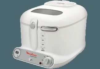 MOULINEX AM 3021 Super Uno Fritteuse Weiß (1500 g, 1.8 kW)