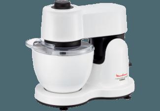 MOULINEX QA2131 Kompakt-Küchenmaschine Weiß/Grau 700 Watt