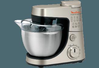 MOULINEX QA404H Küchenmaschine Champagner/Schwarz 900 Watt