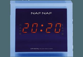 NAFNAF Crystal DNI059 Uhrenradio (PLL Tuner, Digital Radio, FM, Blau), NAFNAF, Crystal, DNI059, Uhrenradio, PLL, Tuner, Digital, Radio, FM, Blau,