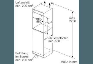 NEFF KI1213F30 Kühlschrank (97 kWh/Jahr, A  , 874 mm hoch, Weiß), NEFF, KI1213F30, Kühlschrank, 97, kWh/Jahr, A, , 874, mm, hoch, Weiß,