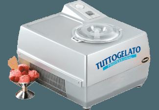 NEMOX 0036720250 Tuttogelato Plus Eismaschine (220 Watt, Silber), NEMOX, 0036720250, Tuttogelato, Plus, Eismaschine, 220, Watt, Silber,