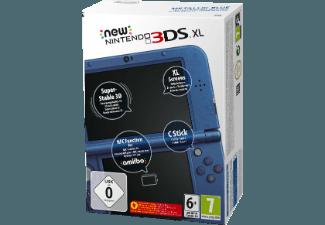 New Nintendo 3DS XL Metallic Blau, New, Nintendo, 3DS, XL, Metallic, Blau