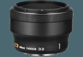 NIKON 1 NIKKOR 32mm 1:1,2 Porträtobjektiv für Nikon 1 (-32 mm, f/1.2), NIKON, 1, NIKKOR, 32mm, 1:1,2, Porträtobjektiv, Nikon, 1, -32, mm, f/1.2,