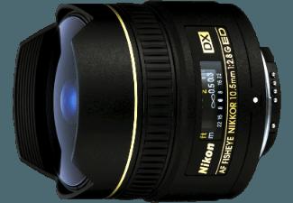 NIKON AF DX Fisheye 10,5mm 1:2,8G ED Fish-Eye für Nikon AF ( 10.5 mm, f/2.8)