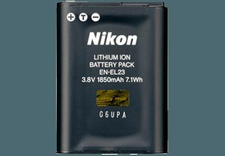 NIKON EN-EL23 Akku für Nikon (Li-Ion, 3.8 Volt, 1850 mAh), NIKON, EN-EL23, Akku, Nikon, Li-Ion, 3.8, Volt, 1850, mAh,