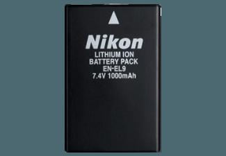 NIKON EN-EL9 Akku für Nikon (Li-Ion, 7.4 Volt, 1000 mAh), NIKON, EN-EL9, Akku, Nikon, Li-Ion, 7.4, Volt, 1000, mAh,
