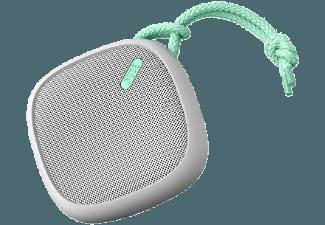 NUDEAUDIO Move M Tragbarer Bluetooth-Lautsprecher Grau/Mintgrün
