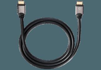 OEHLBACH Black Magic 220 High-Speed-HDMI® Kabel mit Ethernet 2200 mm HDMI Kabel