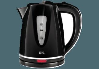 OK. OWK 402 B Wasserkocher Schwarz (1200 Watt, 1 Liter)