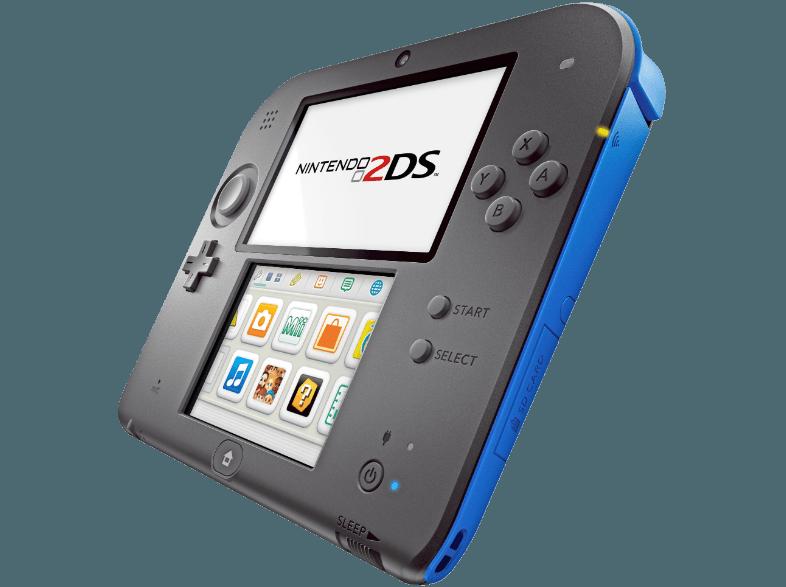 2DS Schwarz/Blau inkl. Mario Kart 7, 2DS, Schwarz/Blau, inkl., Mario, Kart, 7