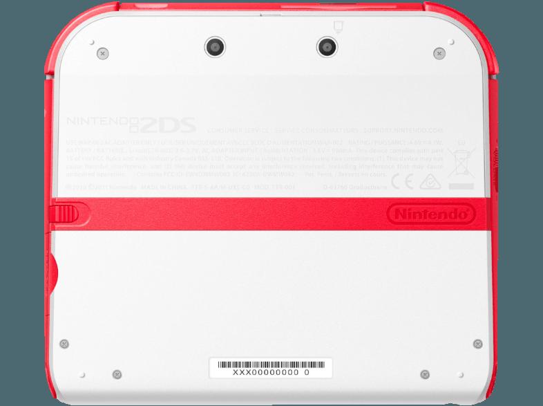 2DS Weiß/Rot   New Super Mario Bros. 2 (Special Edition)