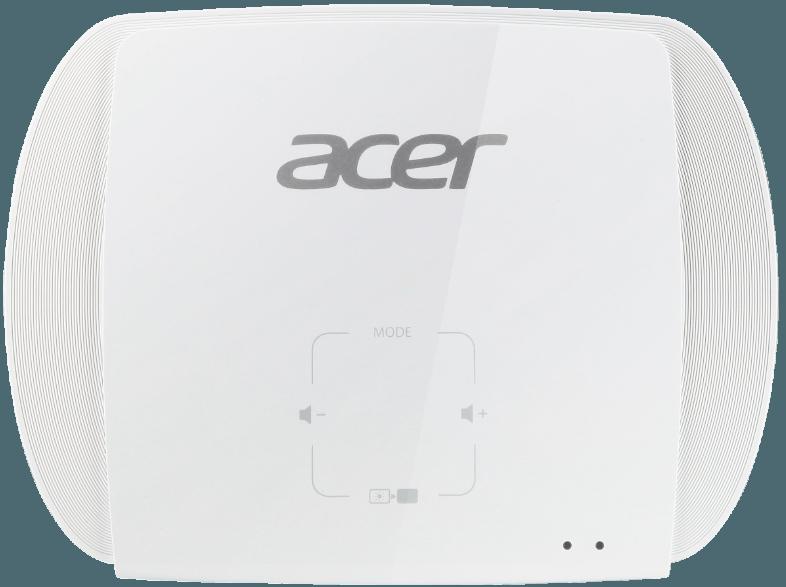 ACER C205 Beamer (HD-ready, 150 ANSI Lumen, DLP)