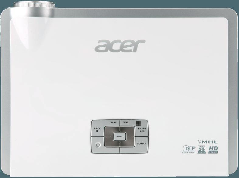 ACER K335 Beamer (HD-ready, 1.000 Lumen, DLP - LED)