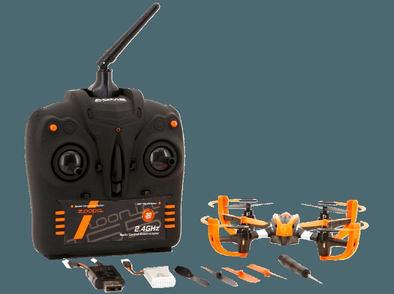 ACME ZQ0155 Roonin Quadrocopter Schwarz/Orange