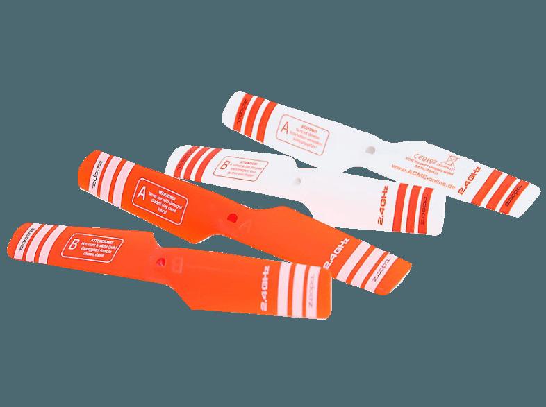 ACME ZQ0410-C Propeller Set Weiß, Orange, ACME, ZQ0410-C, Propeller, Set, Weiß, Orange