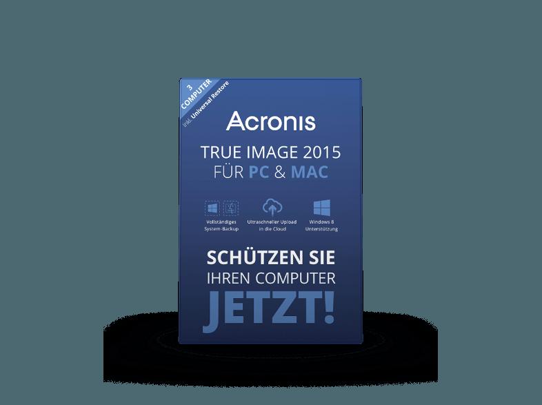 Acronis True Image 2015 für PC & MAC, Acronis, True, Image, 2015, PC, &, MAC
