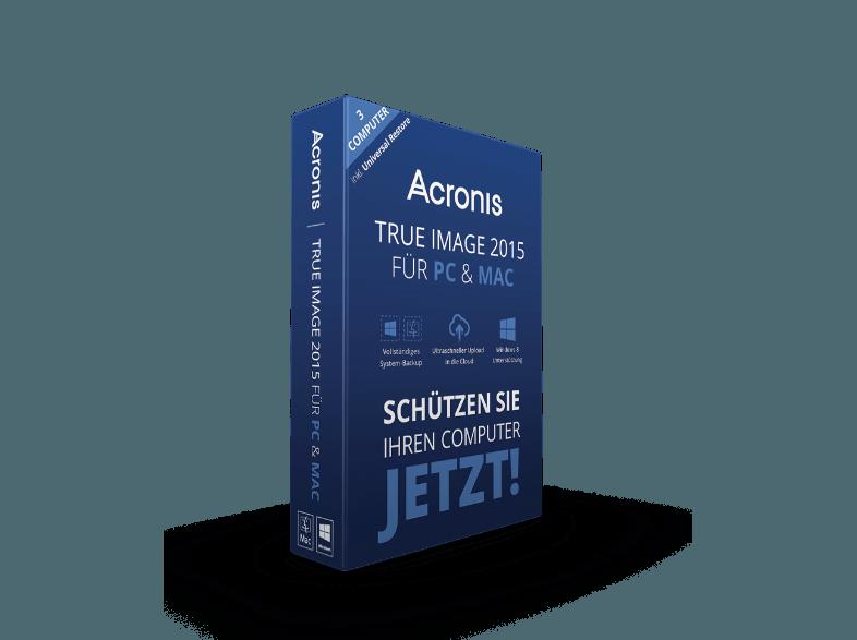 Acronis True Image 2015 für PC & MAC, Acronis, True, Image, 2015, PC, &, MAC