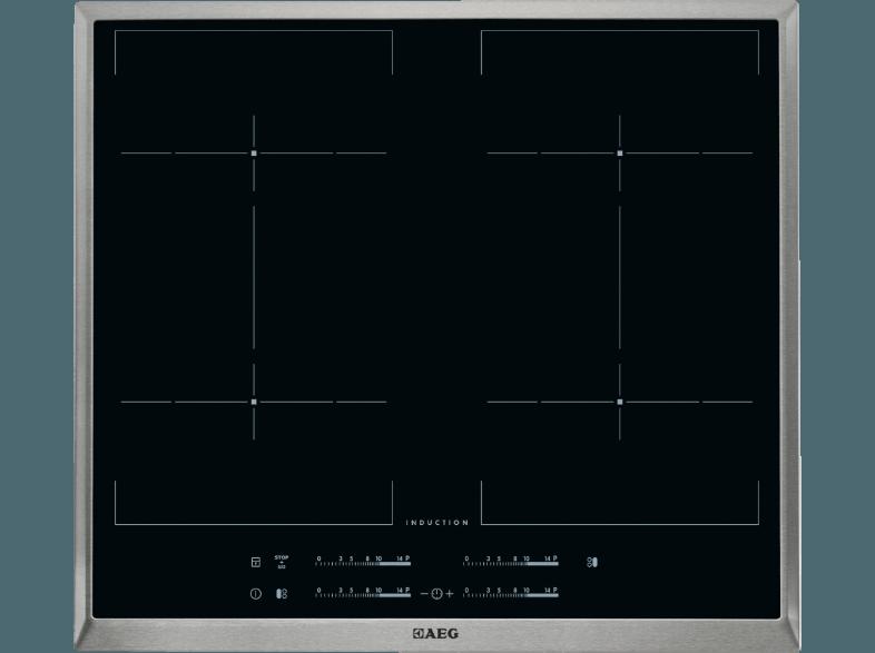 AEG HKE64450XB Autarke Induktions-Kochfelder (576 mm breit, 4 Kochfelder), AEG, HKE64450XB, Autarke, Induktions-Kochfelder, 576, mm, breit, 4, Kochfelder,