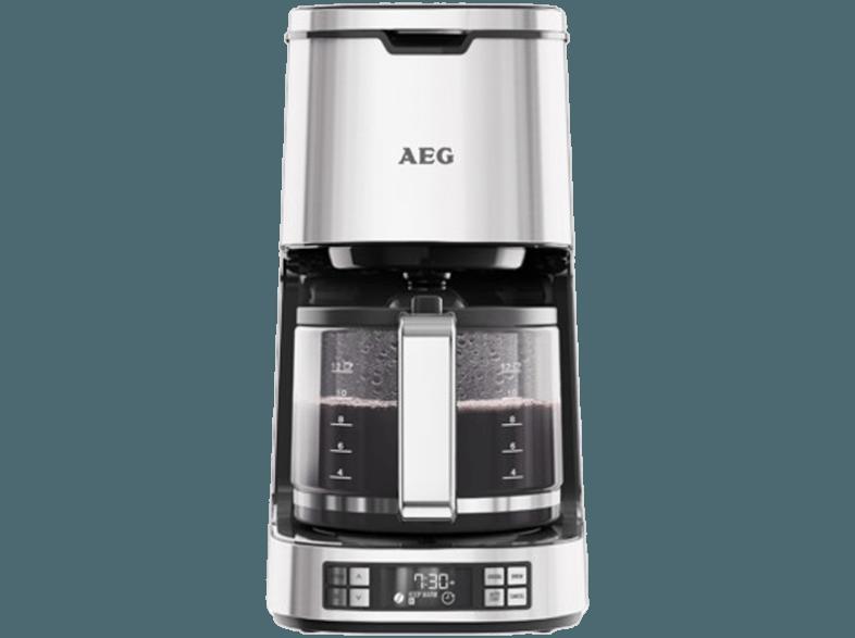 AEG KF 7800 Kaffeemaschine Edelstahl (Glas)