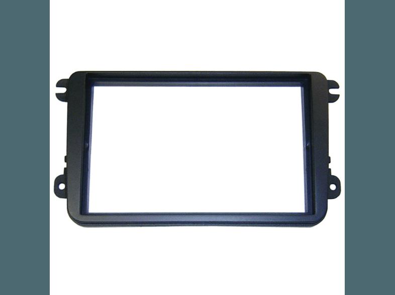 AIV 100918 Doppel-ISO-Einbaublende - Skoda, VW Autoradioeinbaublende