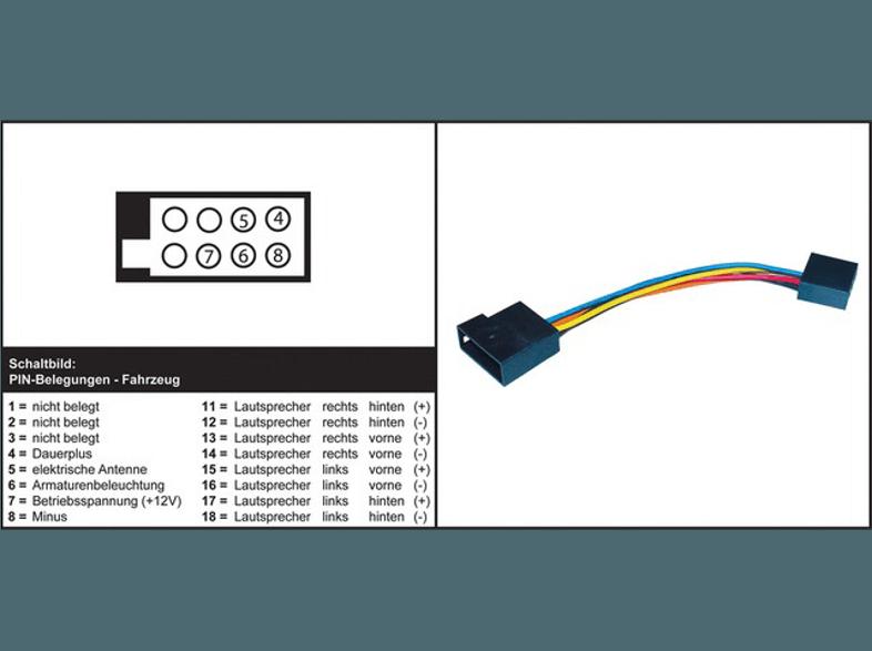 AIV 410106 Autoradio Adapter - Audi, Peugeot, Skoda, Suzuki Autoradioadapter