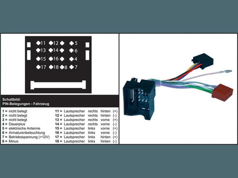 AIV 410604 Autoradio Adapter - BMW 5er, Ford Mondeo, Focus C-MAX Autoradioadapter