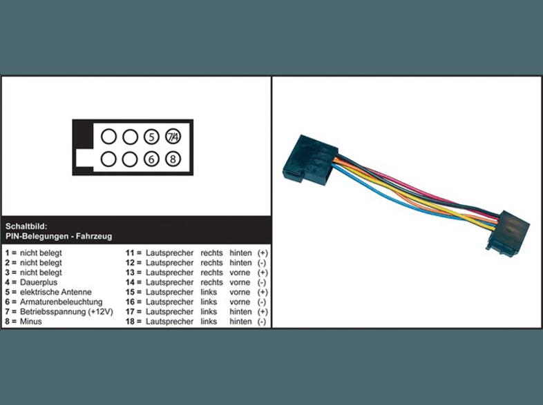 AIV 410826 Autoradio Adapter - Audi, Seat, Skoda, VW Autoradioadapter