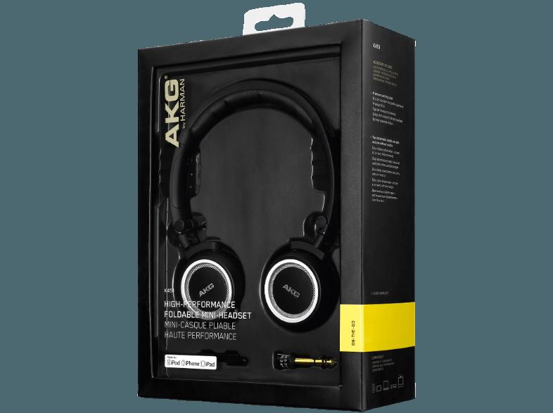 AKG K 451 Kopfhörer Schwarz